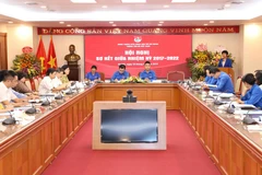 Quang cảnh hội nghị. (Ảnh: Văn Điệp/TTXVN)