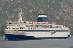 Hình ảnh một tàu thủy du lịch được đăng trên trang web Kumgangsan của Triều Tiên. (Nguồn: YONHAP/TTXVN)