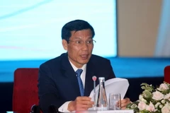 Bộ trưởng Bộ Văn hóa, Thể thao và Du lịch Việt Nam Nguyễn Ngọc Thiện phát biểu khai mạc hội nghị. (Ảnh: Thanh Vũ/TTXVN)
