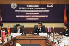 Quang cảnh hội đàm. (Nguồn: TTXVN)