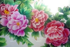 [Photo] "Tô màu" tranh kính nghệ thuật từ bàn tay người Việt