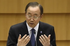 Liên hợp quốc kêu gọi Israel và Palestine nối lại đàm phán hòa bình. (Nguồn: AFP/TTXVN)