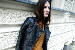 Sở hữu phong cách cá tính nhờ kết hợp giữa đồ da và denim