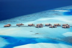 Du khách tới đây nhằm tận hưởng một loạt cơ sở vật chất cao cấp, cùng với đó là những món ăn và các loại rượu có tiếng của khu nghỉ.(Nguồn: Dailymail)