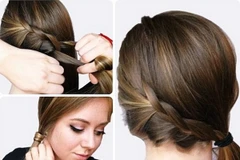 Bốn kiểu tết tóc "tàu nhanh" thuận tiện cho du lịch đầu xuân