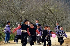 [Photo] Đồng bào Mông nhộn nhịp hoạt động trong Tết truyền thống