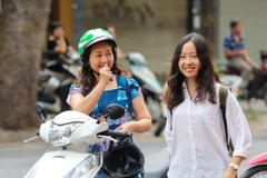 Thí sinh dự thi trung học phổ thông quốc gia. (Ảnh: Lê Minh Sơn/Vietnam+)