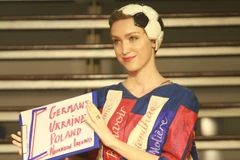 Thiết kế lấy cảm hứng thể thao của thương hiệu Chula. (Ảnh: Xuân Mai/Vietnam+)