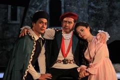 Vở kịch "Hamlet" do các nghệ sỹ Nhà hát Kịch Việt Nam thể hiện. (Nguồn ảnh: Nhà hát Kịch Việt Nam)