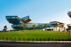 Một góc khách sạn JW Marriott (Ảnh: Võ Phương/Vietnam+)