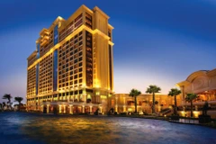 Toàn cảnh mặt trước khu nghỉ dưỡng phức hợp. (Nguồn ảnh: The Grand Hồ Tràm Strip)