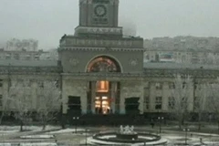 Ảnh hiện trường vụ "góa phụ đen" đánh bom nhà ga Nga