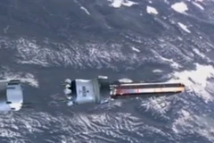 Video một vệ tinh không gian sắp va chạm với Trái Đất