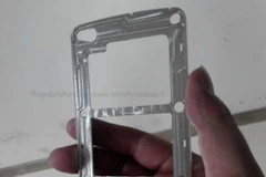 Lộ diện hình ảnh khung kim loại smartphone Galaxy S5