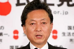 Chủ tịch DPJ Yukio Hatoyama (Ảnh: AP)