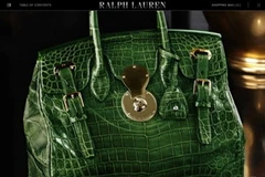 Ralph Lauren với chiêu quảng cáo mới “magalog”