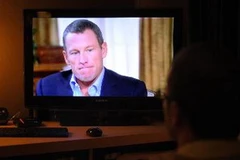 Lance Armstrong bày tỏ lời xin lỗi vì những sai lầm của anh (Ảnh: AFP/TTXVN)