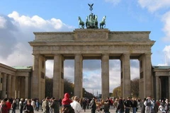 Cổng Brandenburg ở thủ đô Berlin của Đức (Nguồn: Internet)