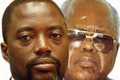 Hai ứng cử viên Kabila và Tshisekedi