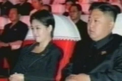 Người phụ nữ bí ẩn ngồi cạnh Kim Jong-Un tại buổi hòa nhạc hôm 7/7 (Nguồn: Telegraph)