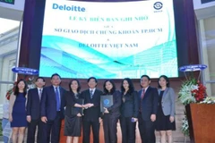 HoSE và Deloitte Viêt Nam ký kết MOU về quản trị rủi ro 