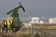 Giếng dầu Yukos ở thị trấn Nefteyugansk, Nga. (Nguồn: AFP/TTXVN)