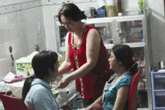 Bà Trần Thúy Liễu trước khi thú nhận giết chồng. (Nguồn: Internet)