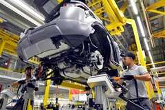 Sản lượng ôtô của Anh giảm xuống mức thấp nhất trong gần 4 thập kỷ