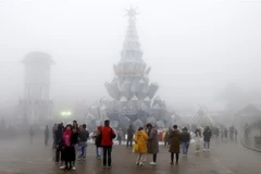 Nhiệt độ giảm sâu tại Sa Pa. Ảnh minh họa. (Ảnh: Quốc Khánh/TTXVN)