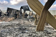 Máy bay do thám không người lái tấn công căn cứ của quân đội Iraq 