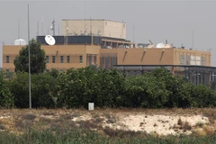 Đại sứ quán Mỹ tại Baghdad, Iraq. (Ảnh: AFP/TTXVN)