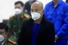 Bị cáo Nguyễn Xuân Đường tại phiên xét xử. (Ảnh: Thế Duyệt/TTXVN)