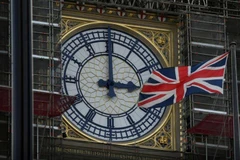 Đồng hồ Big Ben sẽ đổ chuông đánh dấu thời khắc đón Năm mới
