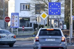 Khu vực biên giới Pháp và Đức. (Ảnh: AFP/TTXVN)