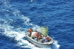 [Photo] Mùa Xuân về với các chiến sỹ hải quân nhà giàn DK1