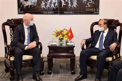 Chủ tịch nước đề nghị FIFA tiếp tục hợp tác và hỗ trợ Việt Nam