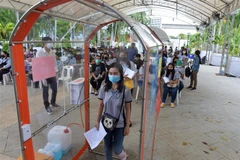Thủ đô của Thái Lan áp dụng chiến thuật xét nghiệm nhanh COVID-19