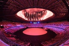 [Photo] Quang cảnh tuyệt đẹp tại buổi lễ khai mạc Olympic Tokyo 2020 