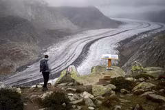 Nhiệt độ băng giá ở dãy Alps của Thụy Sĩ đạt mức cao kỷ lục