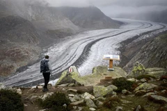 Nhiệt độ băng giá ở dãy Alps của Thụy Sĩ đạt mức cao kỷ lục