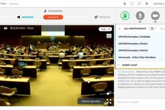 Đại diện Việt Nam phát biểu tại hội nghị giải trừ quân bị ở Geneva