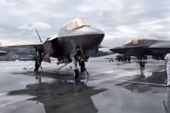 Rơi máy bay chiến đấu F-35 của Anh ở khu vực Địa Trung Hải 