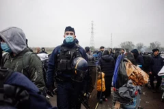 Pháp dỡ bỏ trại tị nạn ở miền Bắc trong khi đang căng thẳng với Anh