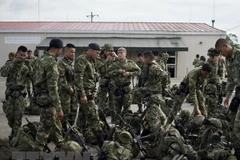 Binh sỹ Colombia. (Ảnh minh họa. Nguồn: AFP/TTXVN)