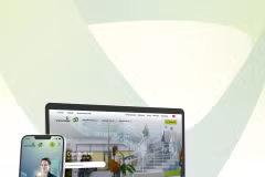 Website mới của Vietcombank hỗ trợ tối đa các tiện ích cho người dùng. (Ảnh: Vietnam+)