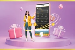 Thanh toán không dùng tiền mặt - Không ngừng gia tăng lợi ích cho khách hàng. (Ảnh: Vietnam+)