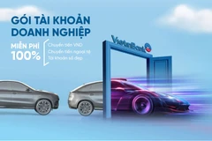 VietinBank miễn 100% phí giao dịch cho doanh nghiệp. (Ảnh: Vietnam+)