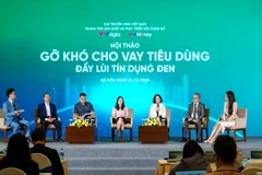 Các diễn giả tại hội thảo. (Ảnh: PV/Vietnam+)
