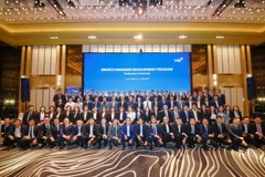 VIB tổ chức lễ tốt nghiệp cho 64 học viên được phỏng vấn. (Ảnh: Vietnam+)