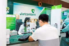 Lần thứ 3 liên tiếp Vietcombank giảm lãi suất cho vay đối với khách hàng. (Ảnh: PV/Vietnam+)